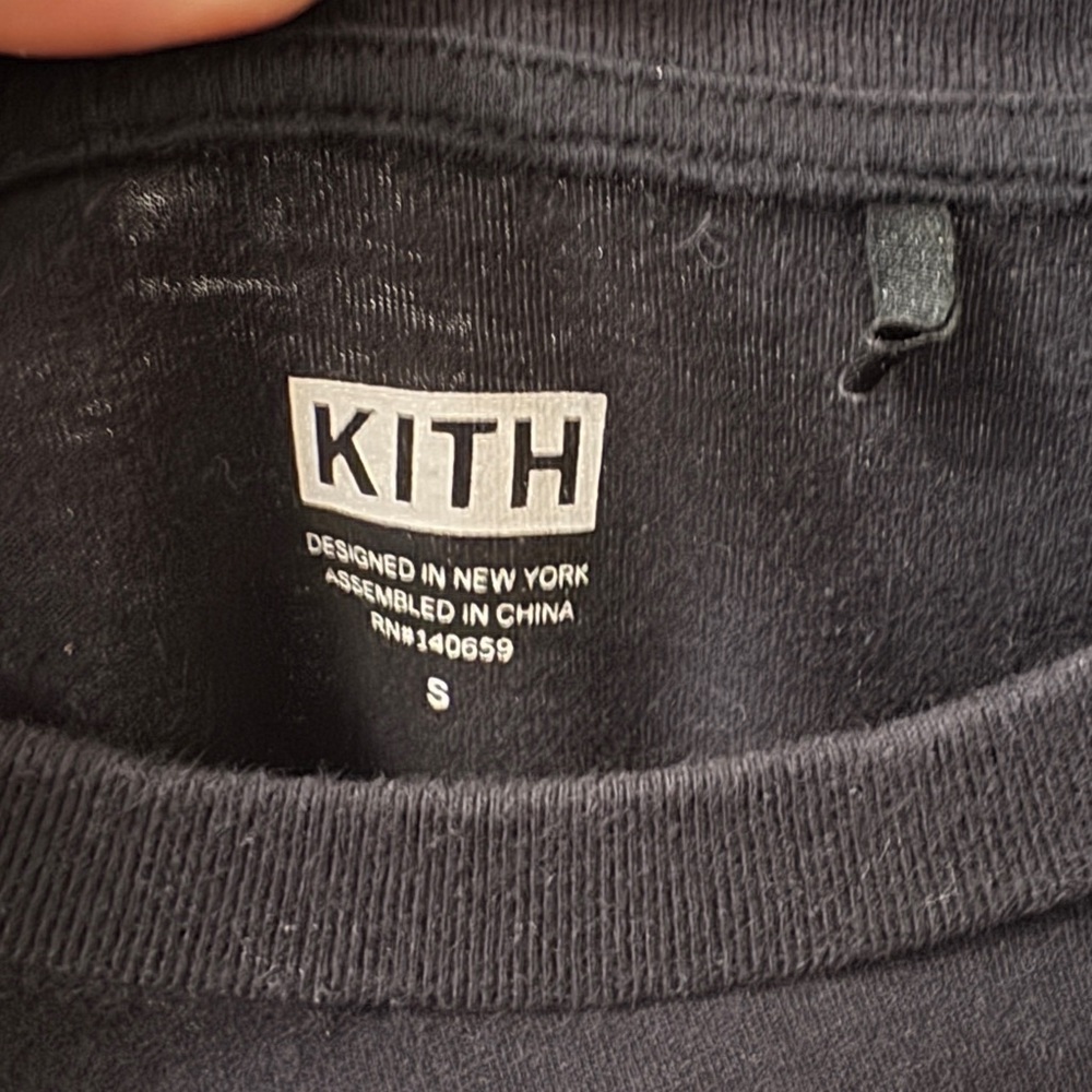 Kith Black Crew Neck Top - Picture 4 of 4